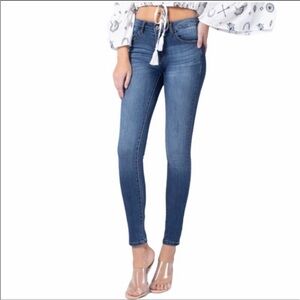 KanCan High Rise Denim Stretch Skinny Jeans Sz 28